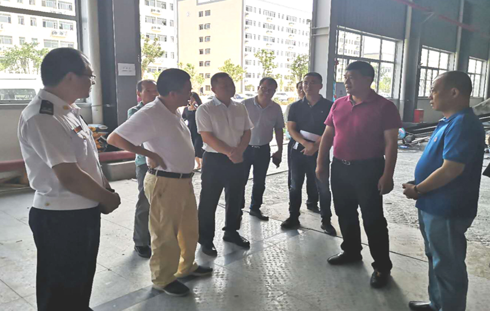 福清市常务副市长一行辅导 光临USDT数字钱包新资料科技工业园调研领导